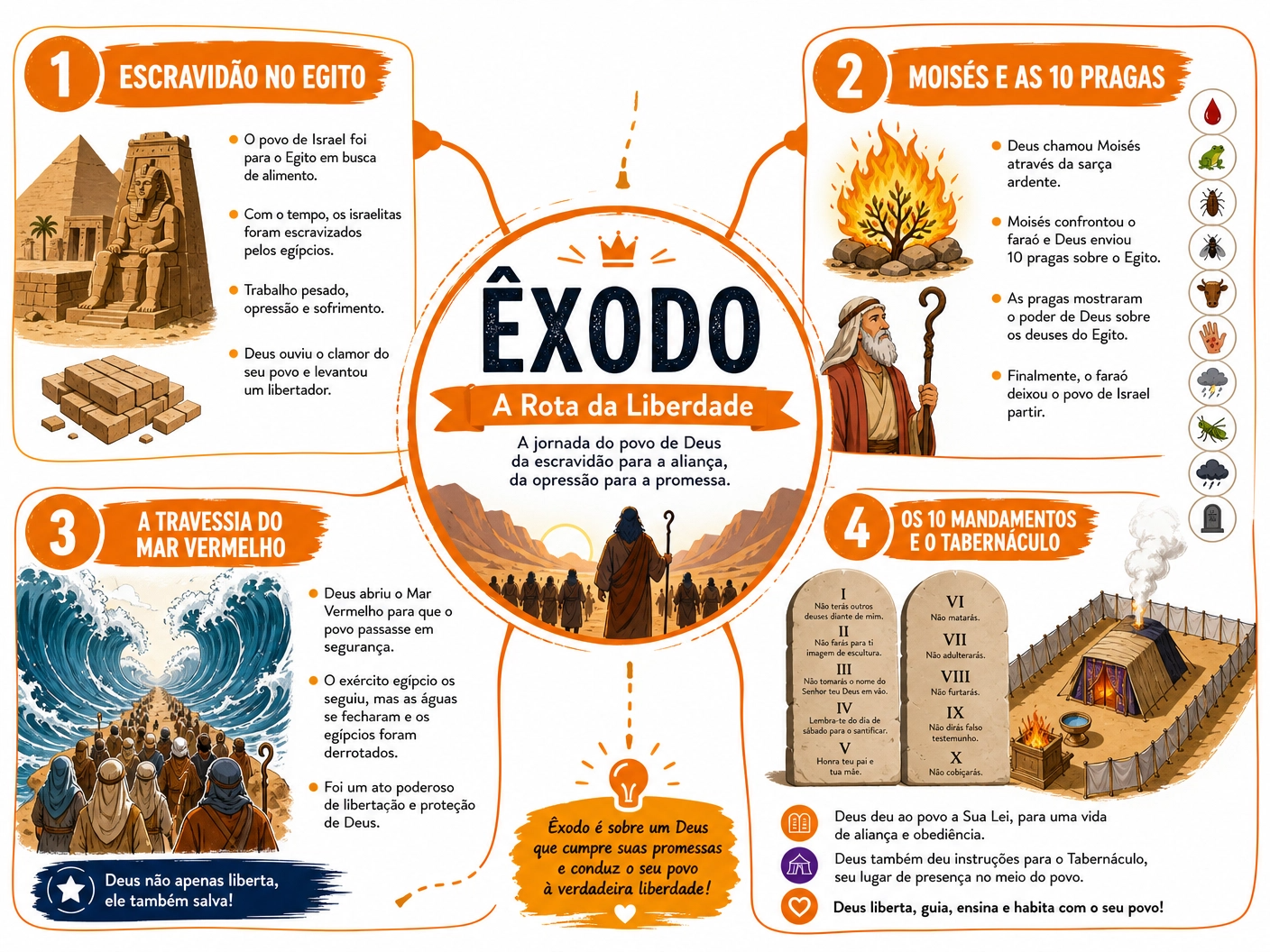 Mapa Mental Êxodo